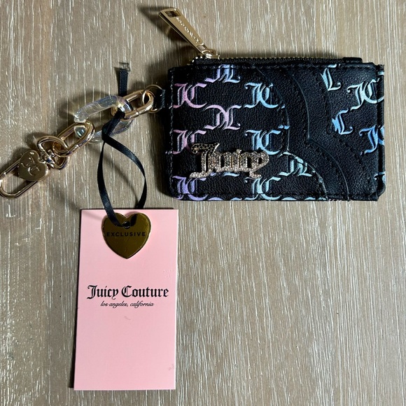 NWT Juicy Couture Princess Charming Black Shoulder Crossbody Bag Wallet VIRAL - Picture 11 of 15